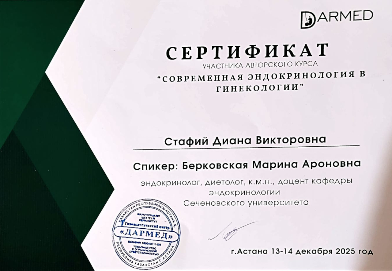 Современная эндокринология и гинекология